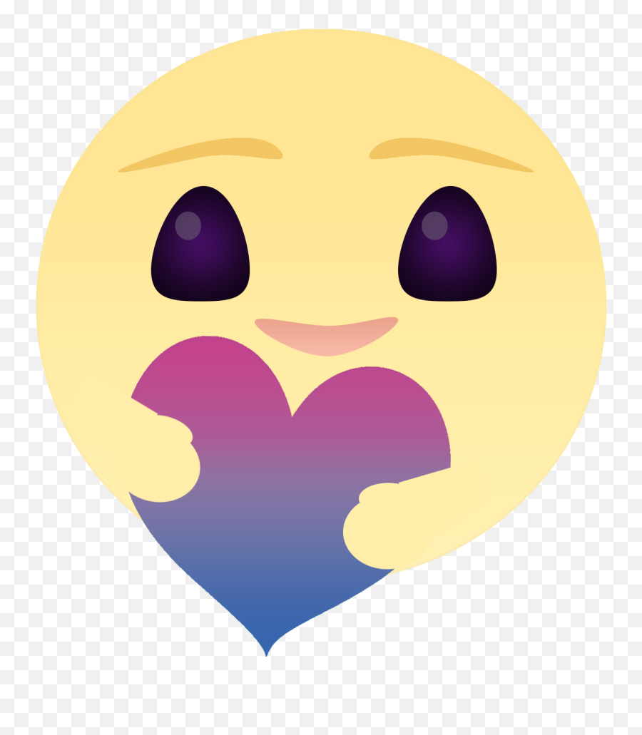 Bisexual Cares - Happy Emoji,Bisexual Emoji