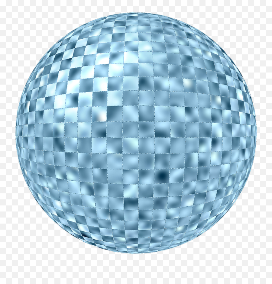 Mq Blue Ball Balls Discoball Sticker - Ball Emoji,Emoji Golf Balls