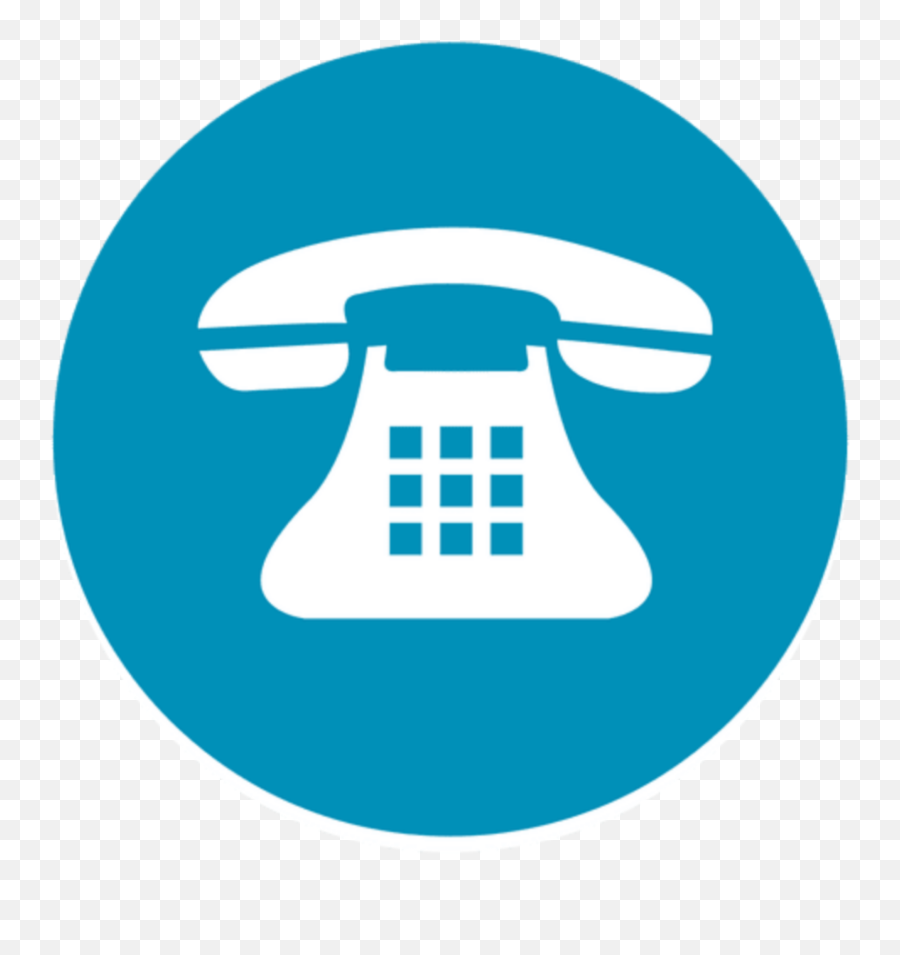 Telefono Sticker By Corinahdezestolano1 - Round Telephone Icon Png Emoji,Emoji Telefono