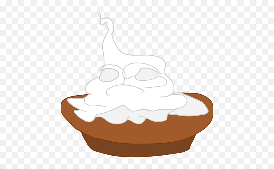 Pie With Cream Vector Image - Clip Art Emoji,Celebration Emoticon