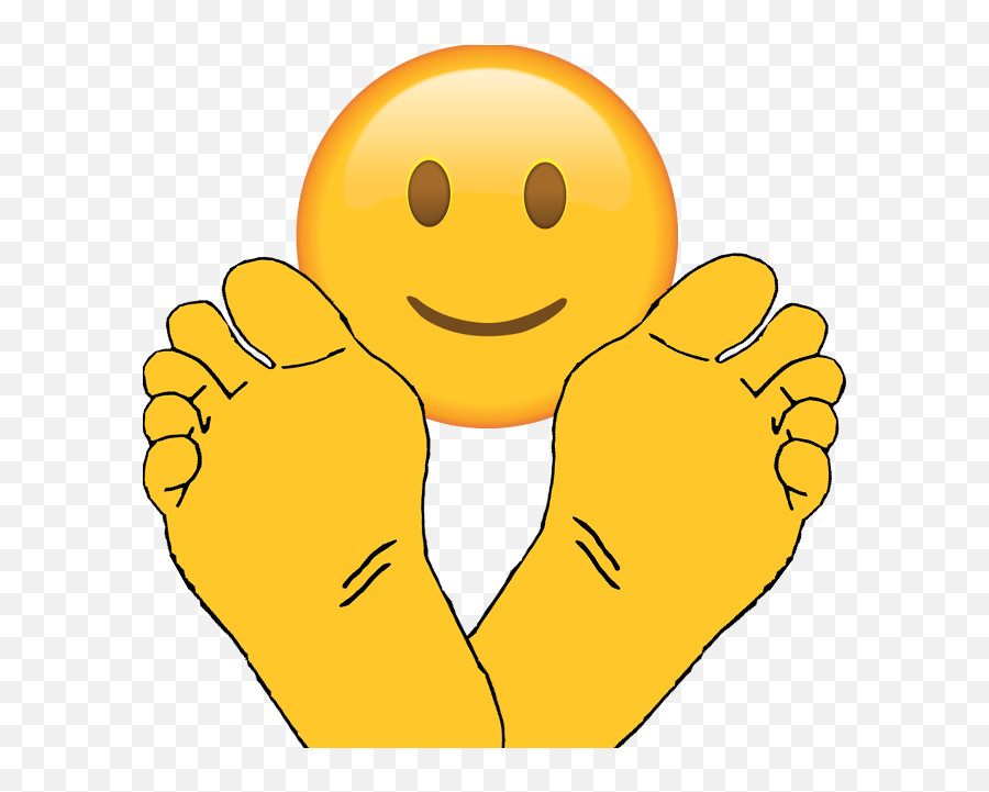 Emoji Smiley Foot Emoji Foot Smiley Cartoon Png Pngwing Tyello | The ...