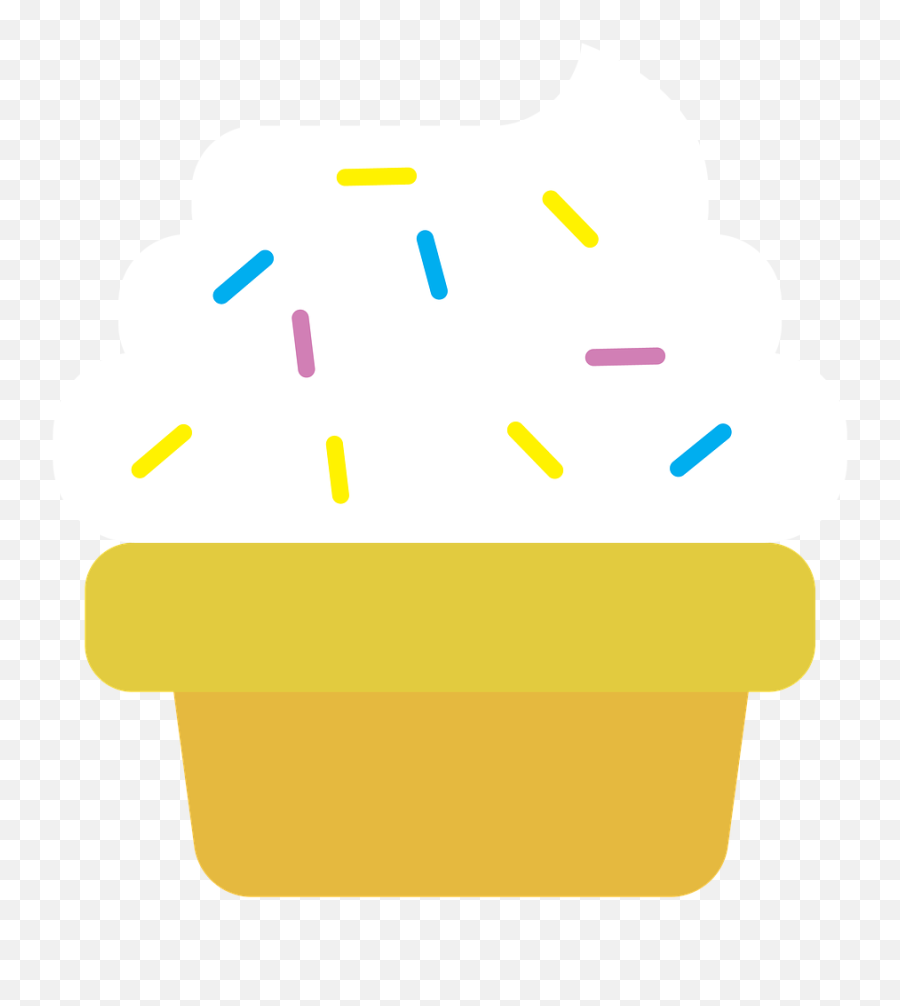 Cupcake Dessert Frosting Tasty Bakery - Clip Art Emoji,Chocolate Pudding Emoji