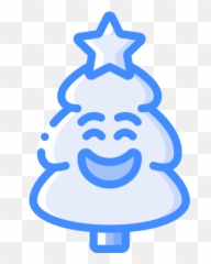 Smiley - Christmas Tree With Presents Icon Emoji