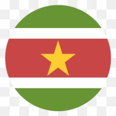 Yin Yang Emoji For Facebook Email - Suriname Flag Circle,Yin Yang Emoticon
