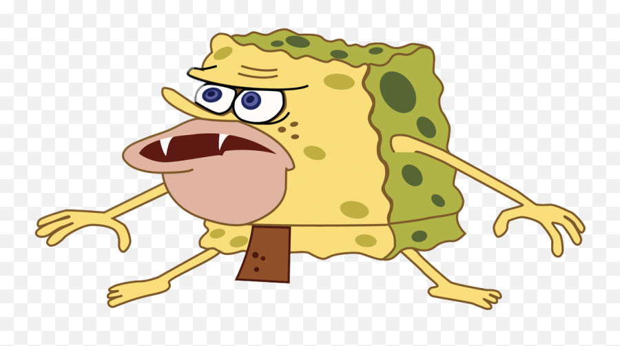Phantomforsnapchat - Caveman Spongebob No Background Emoji,Spongebob Emoji