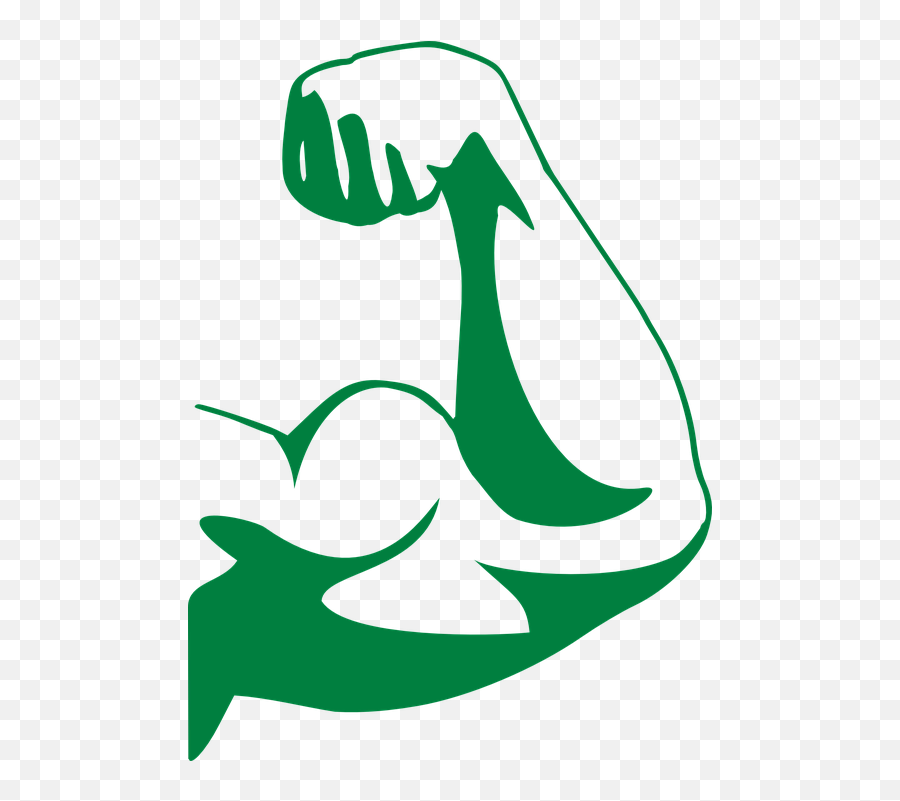 Strong Arm Muscle - Strong Arms Clip Art Emoji,Flex Emoji