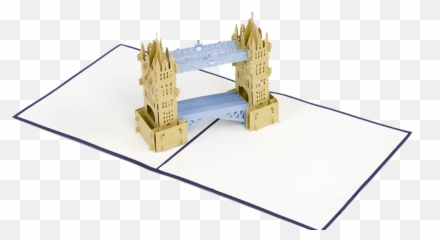 Tower Bridge Pop Up Card - Plywood Emoji,Bridge Emoji