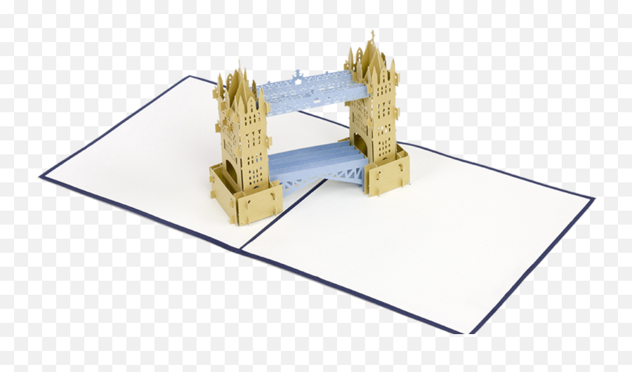 Tower Bridge Pop Up Card - Plywood Emoji,Bridge Emoji