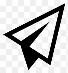 Paper Airplane Symbol Icons - Paper Plane Icon Png Emoji,Plane Emoji