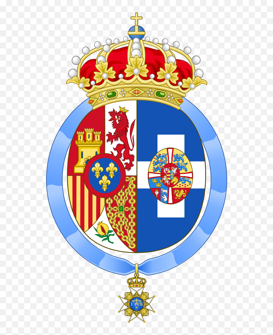 Coat Of Arms Of Queen Sofia Of - Sofia Of Spain Coat Of Arms Emoji,All Emojis In Order