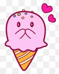 Ice Cream Emoji Whatsapp - Crying Ice Cream Cartoon,Ice Emoji