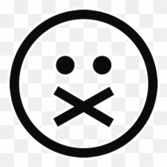WhatsApp Black Outline Emoji Transparent Background PNG Mart - Busy Block Dropbox
