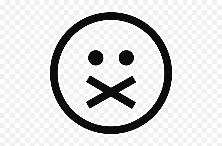 Whatsapp Black Outline Emoji Transparent Background Png Mart - Busy Block Dropbox,Facepalm Emoticon
