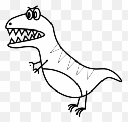 Easy T Rex Clipart - Art Emoji