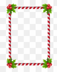 Transparent Background Border Christmas - Clipart Emoji