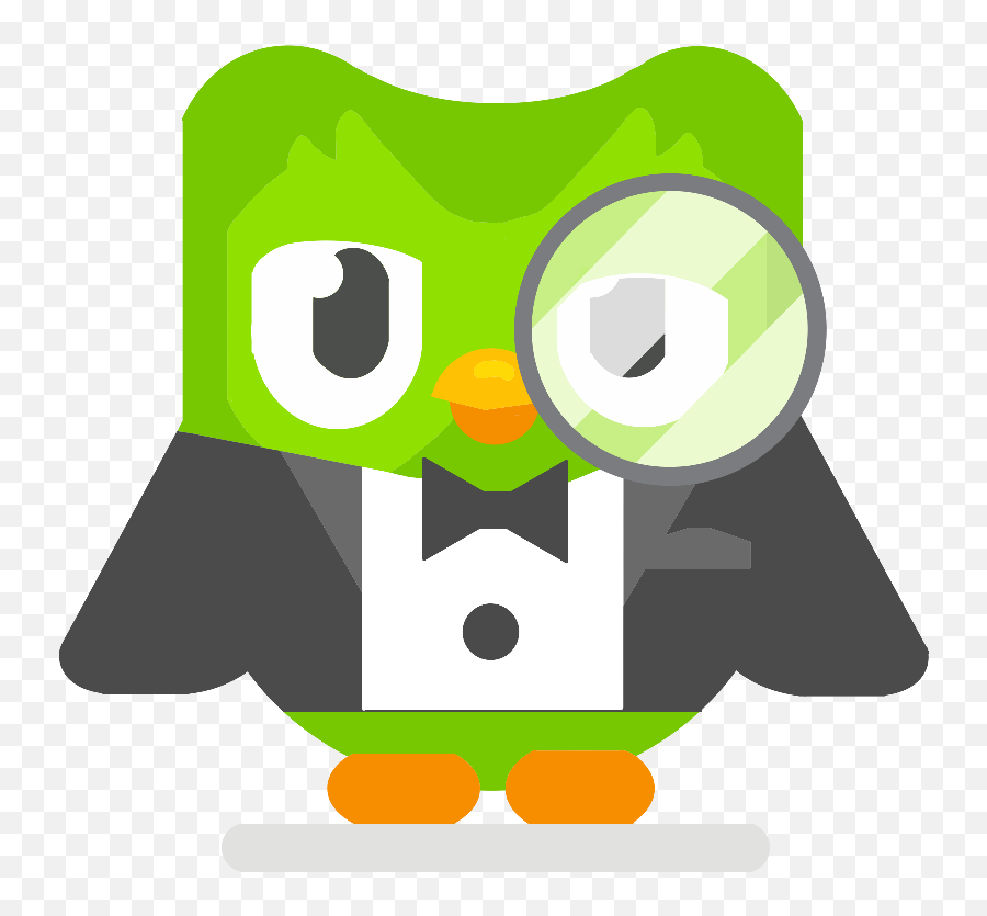 Duo Duolingo Fancy Freetoedit - Duolingo Memes Clean Emoji,Fancy Emoji