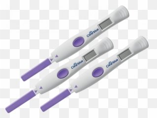 Advanced Digital Ovulation Test - Positive Clear Blue Pregnancy Purple Wrapper Emoji