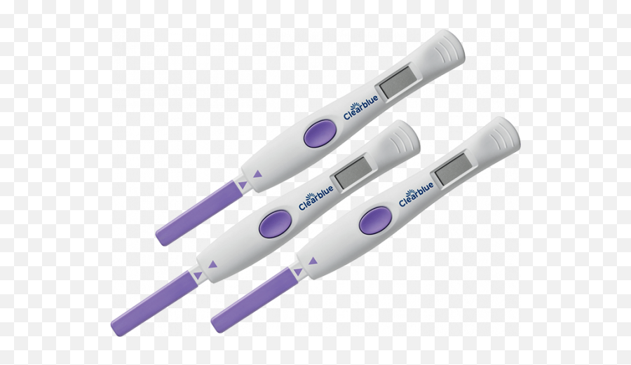 Advanced Digital Ovulation Test - Positive Clear Blue Pregnancy Test Purple Wrapper Emoji,Pregnant Emoticon