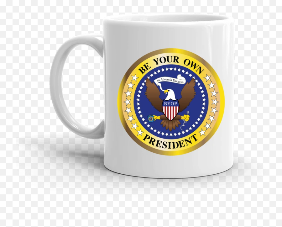 The Late Show With Stephen Colbert Be Your Own President Charity Mug - Colbert Be Your Own President Emoji,The Spock Emoji