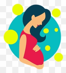 Breastfeeding Mom Baby Sticker - Gestational Diabetes Line Art Emoji