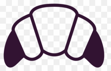 French Croissant Stroke - Horizontal Emoji,Croissant Emoji