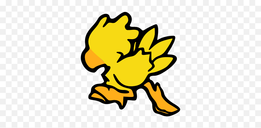 Highwind Xi - Chocobo Cross Stitch Pattern Emoji,Chocobo Emoji