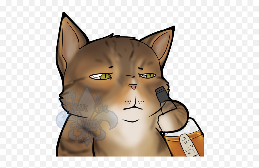 Stewdrink Emoji U2014 Weasyl - Cat,Folder Emoji