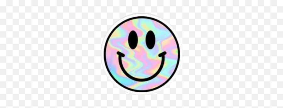 Picsart Stickers - Holographic Smiley Face Stickers Emoji,Hapy Emoji