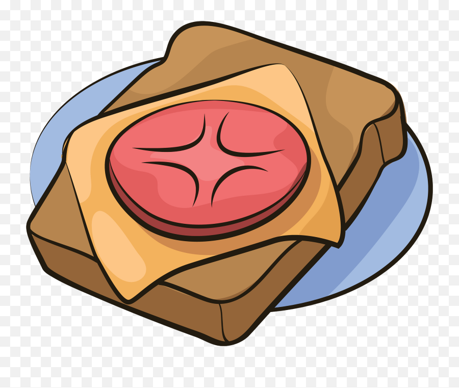 Toast With Tomato Clipart - Bread Emoji,Emoji Toast