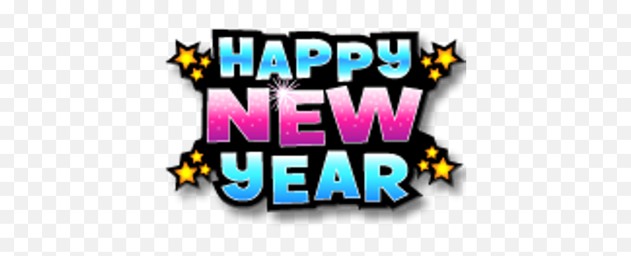 Happy New Years Clipart - Happy New Year Clipart Emoji,Happy New Year Emoticons