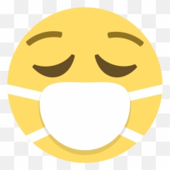 Emojione 1f637 - Face With Medical Mask