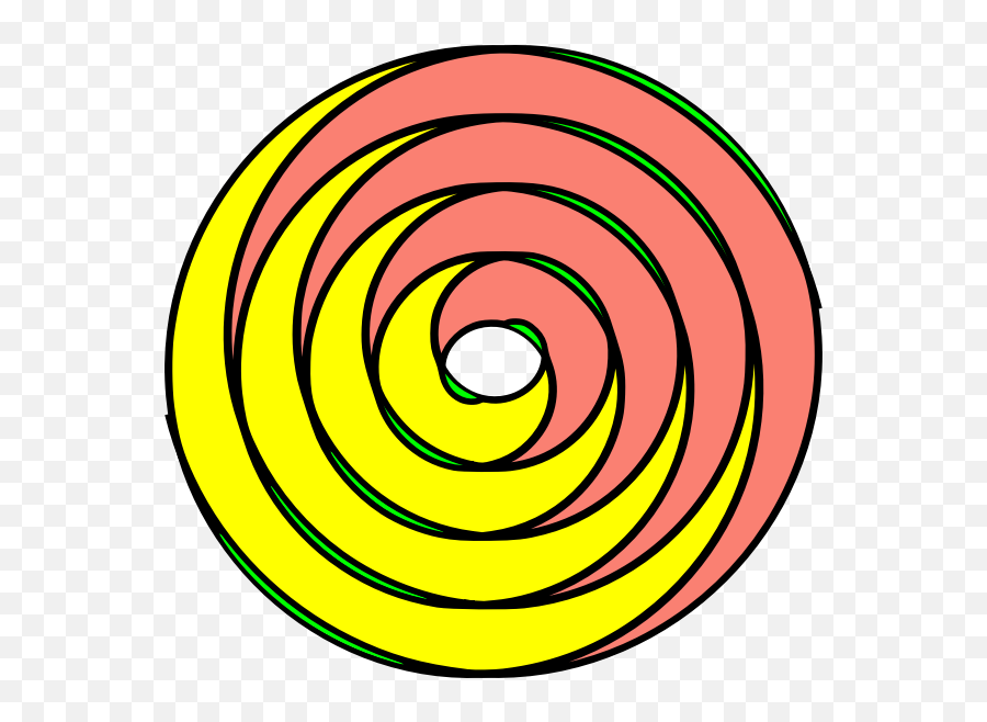 Double Spiral Thick Lines - Clip Art Emoji,Money Emoticon