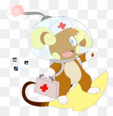 Alolan Space Nurse Pancake Part Of - Cartoon Emoji