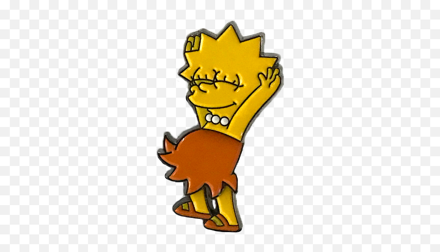 Image Of Dancing Lisa Movable Lapel - Lisa Simpson Dance Emoji,Movable Emoji