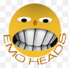 Emo Heads - Smile Emoji,Emo Emoticon