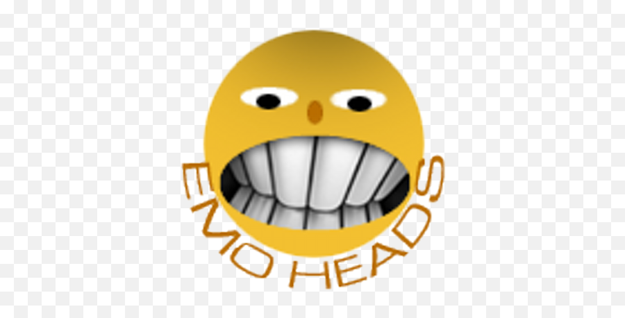 Emo Heads - Smile Emoji,Emo Emoticon