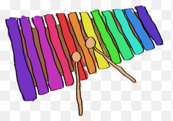 Hand Drawn Xylophone - Clip Art Emoji,Classic Emoji Keyboard
