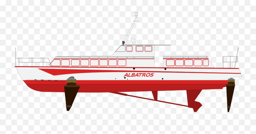 Albatros - Survey Vessel Emoji,Flag Boat Emoji