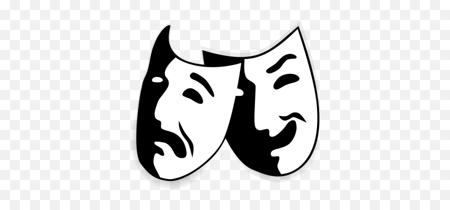 Svg Png And Vectors For Free Download - Drama Masks Transparent Background Emoji,Comedy Tragedy Emoji