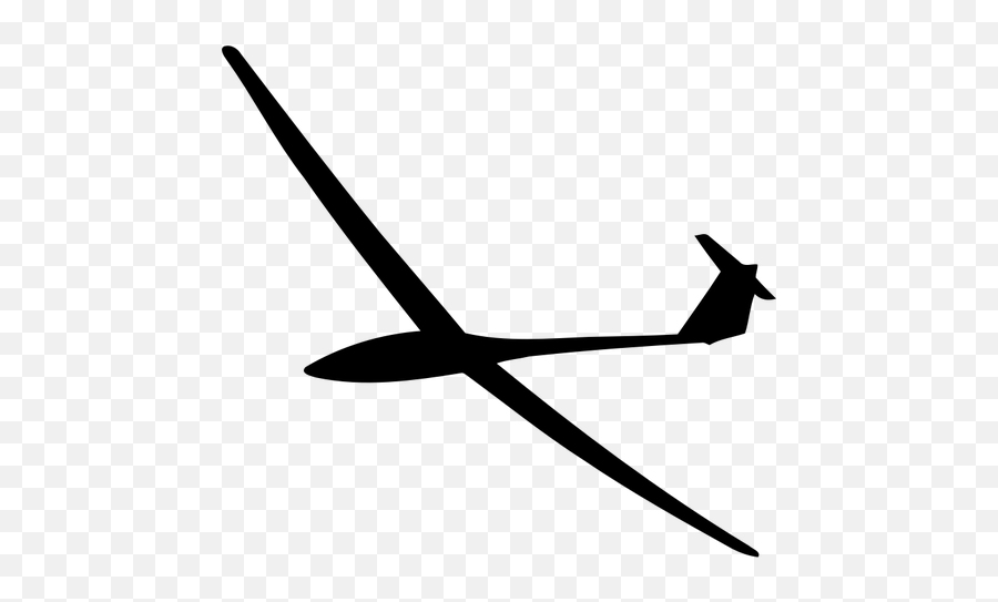 Litet Glidflygplan Siluett - Glider Silhouette Emoji,Jeep Emoji
