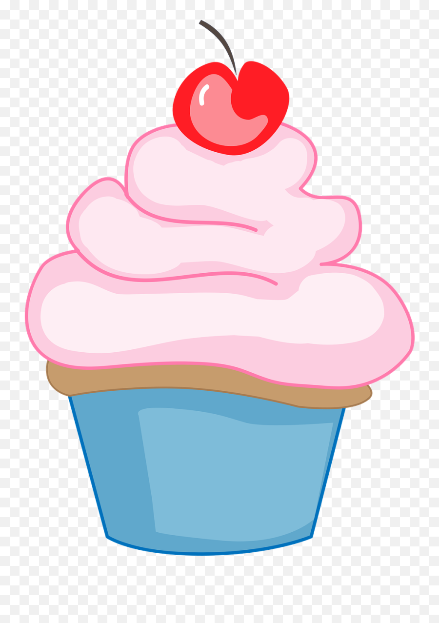 Cake Dessert Cupcake Bake Sweet - Clip Art Emoji,Emoji Birthday Cupcakes