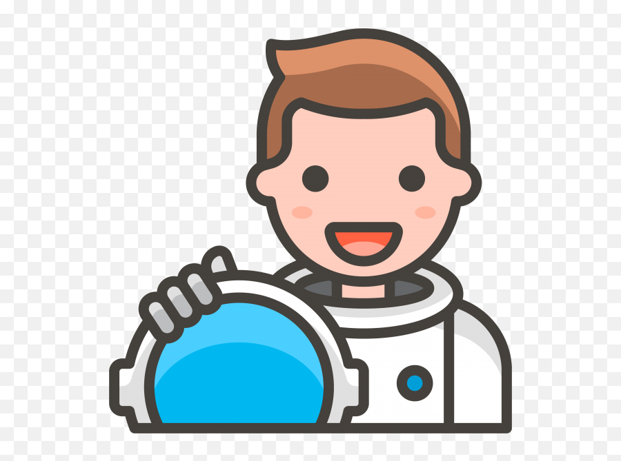 Download Man Astronaut Emoji - Woman Astronaut Icon Png,Astronaut Emoji