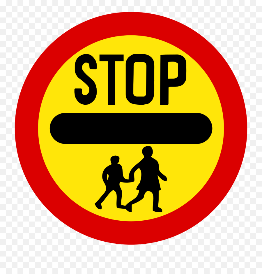 Singapore Road Signs - School Crossing Road Sign Emoji,Stop Sign Emoticon