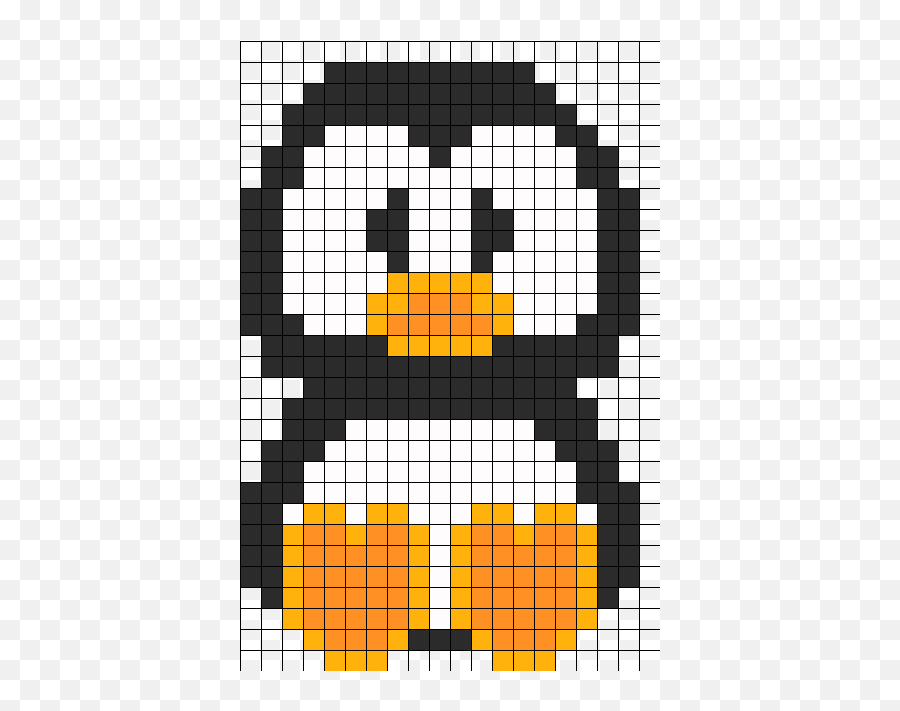 Graph Emoji Png Png Image - Perler Bead Penguin Pattern,Emoji Graph
