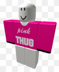 Pink Thug - Roblox Shirt Template Emoji,Thug Emoticon