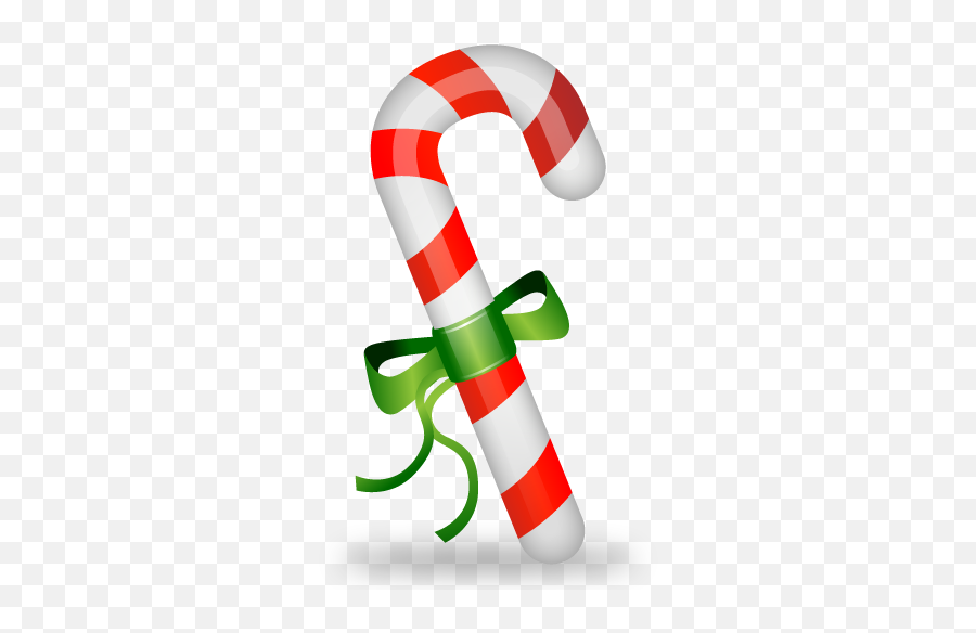 Candy Cane Icon - Christmas Icons Transparent Background Emoji,Candy Cane Emoji