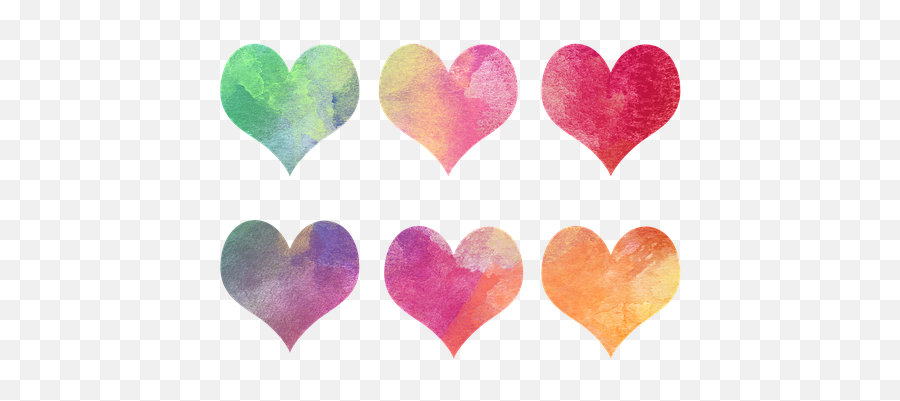 3000 Free Romance U0026 Love Illustrations - Pixabay Watercolor Heart Transparent Background Emoji,Floating Hearts Emoji