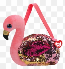 Products Ty Natural Pet Foods - Sequin Beanie Boo Handbag Emoji,Slobbering Emoji