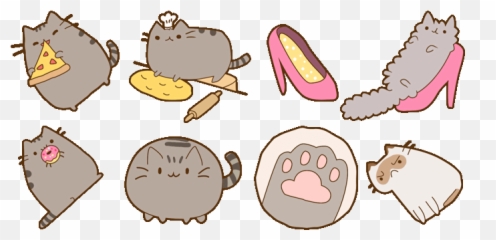 Pusheen Mouse Cursors - Cartoon Emoji,Pikachu Emoticons