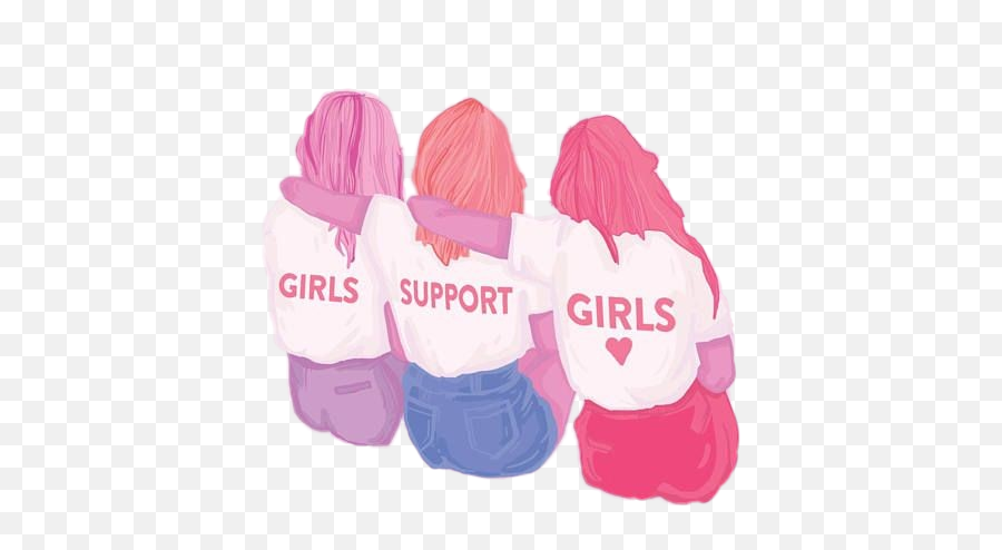 Girl Power Sticker Challenge - Girls Support Girls Emoji,Emoji Things For Girls